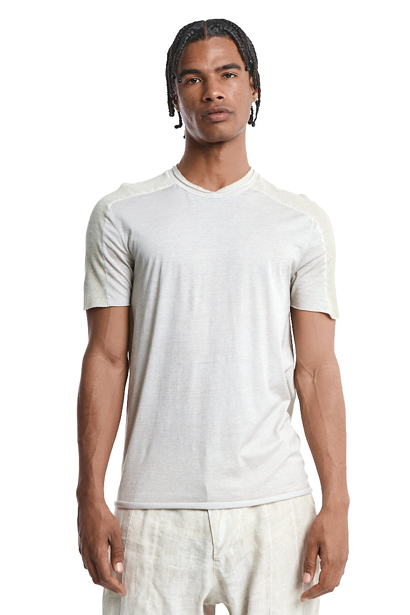 CEMENT RIB YOKE TEE