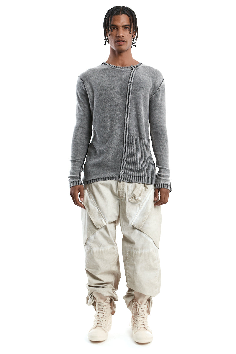 ASH KNITTED EXTERNAL SEAM TOP