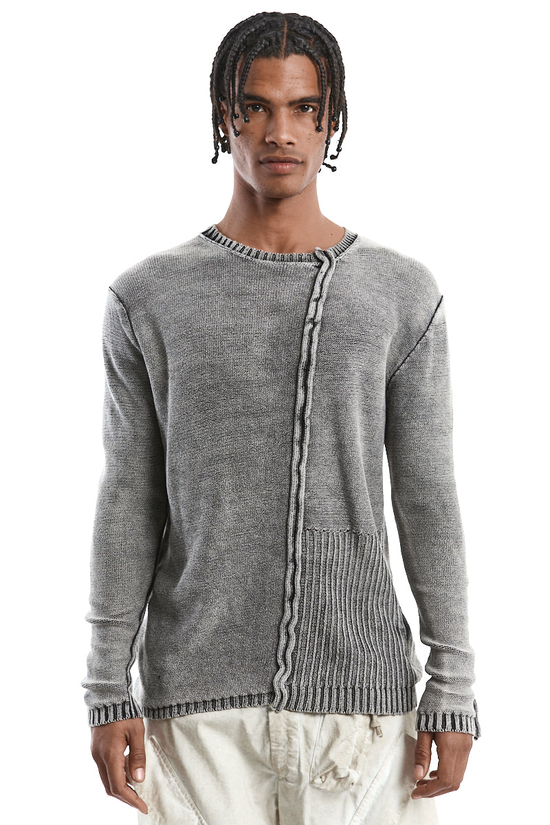 ASH KNITTED EXTERNAL SEAM TOP