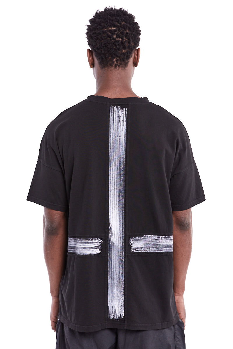 BACK PRINT COTTON TEE