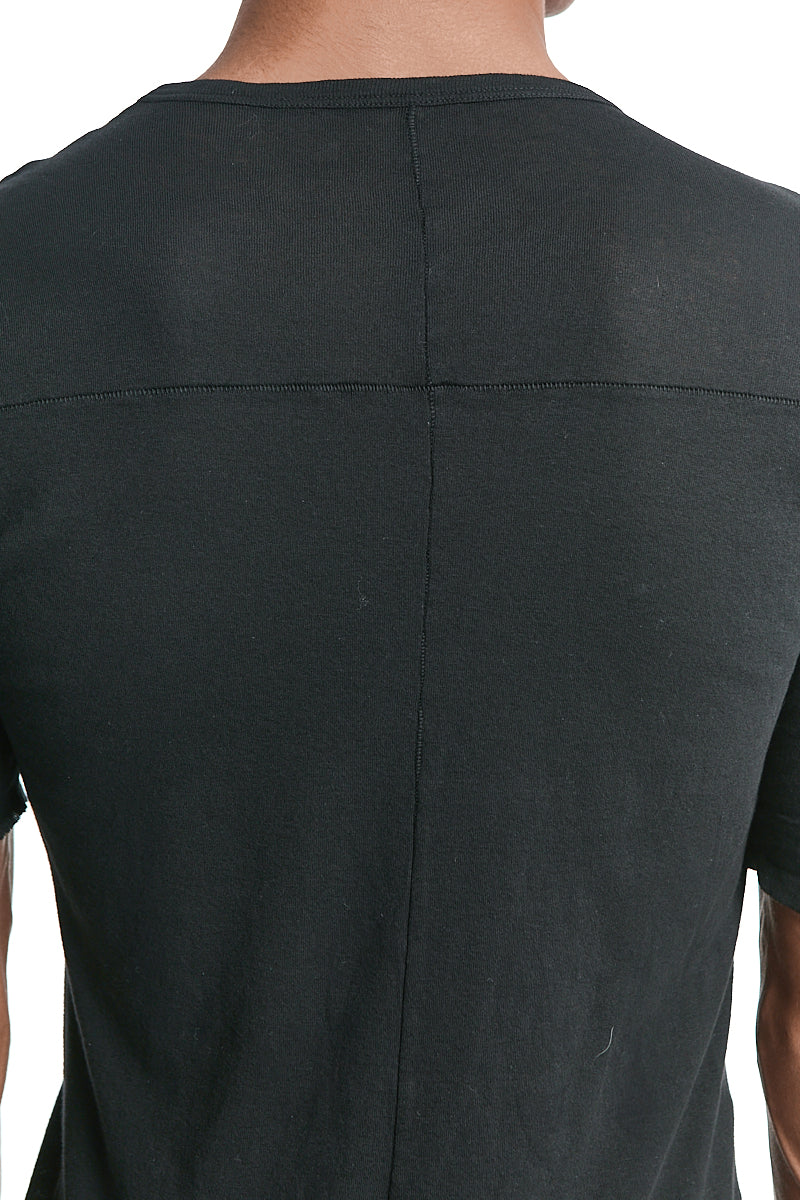 BLACK LIGHT COTTON TEE