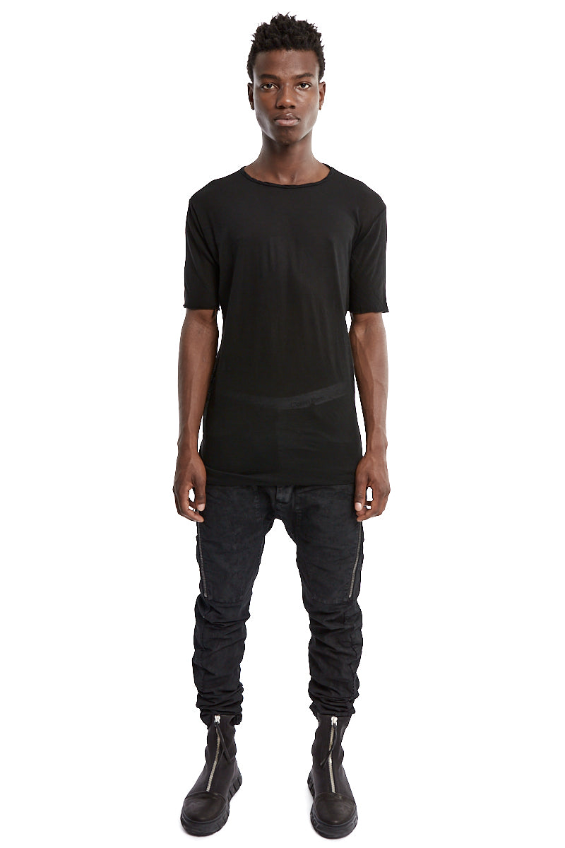 BLACK LIGHTWEIGHT TEE