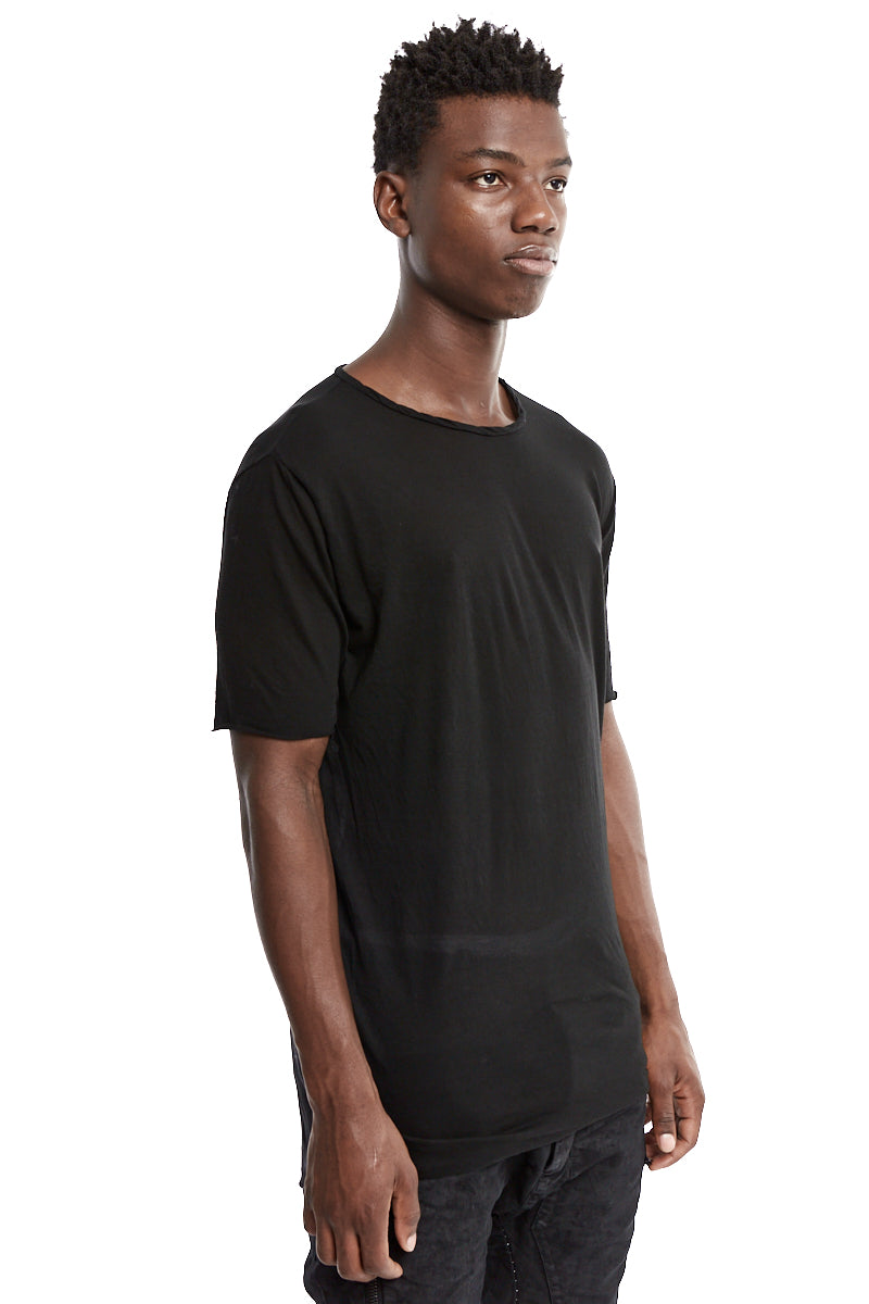 BLACK LIGHTWEIGHT TEE