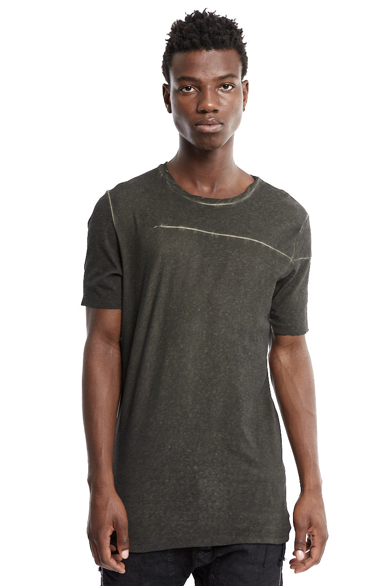 Organic Garment Dyed Tee - Black