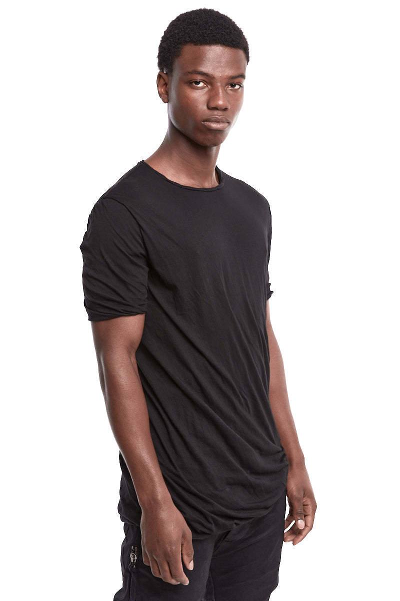 BLACK DOUBLE LIGHTWEIGHT TOP