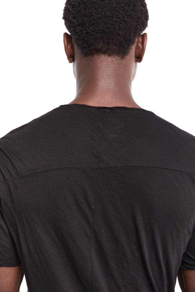 BLACK DOUBLE LIGHTWEIGHT TOP