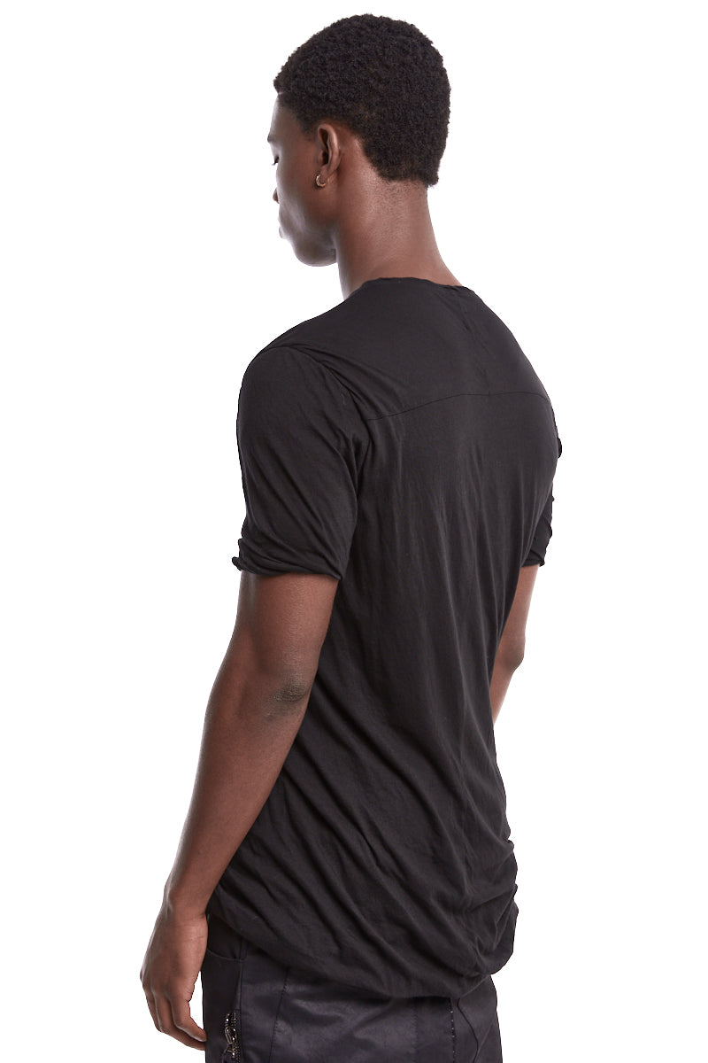 BLACK DOUBLE LIGHTWEIGHT TOP