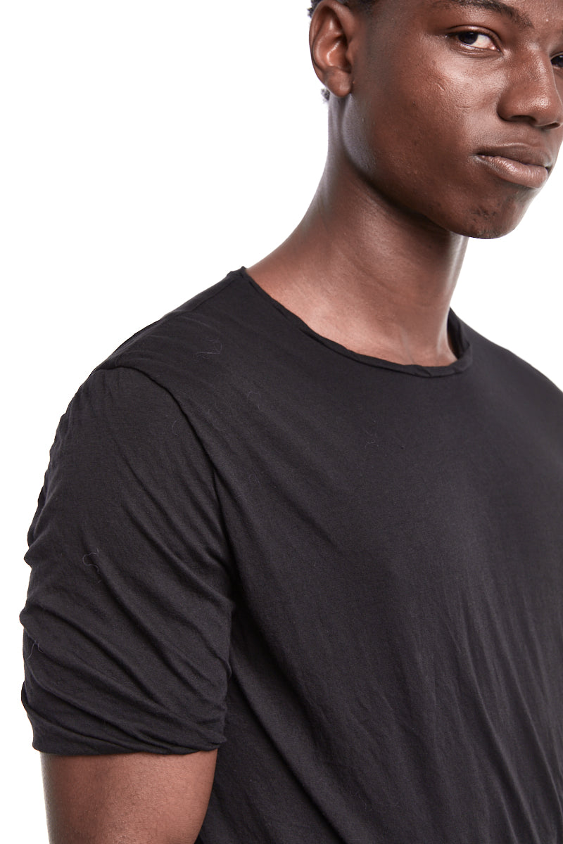 BLACK DOUBLE LIGHTWEIGHT TOP