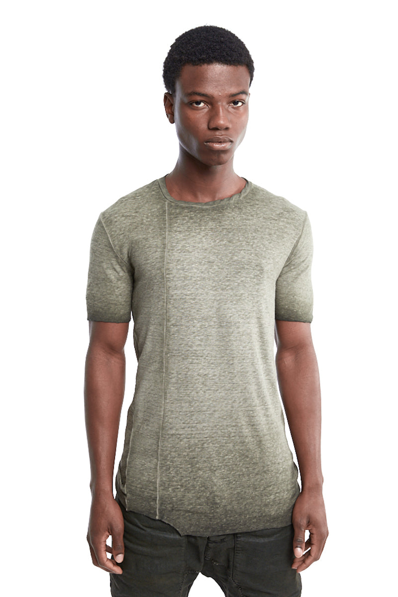 MILITARY RAW COTTON LONG TEE