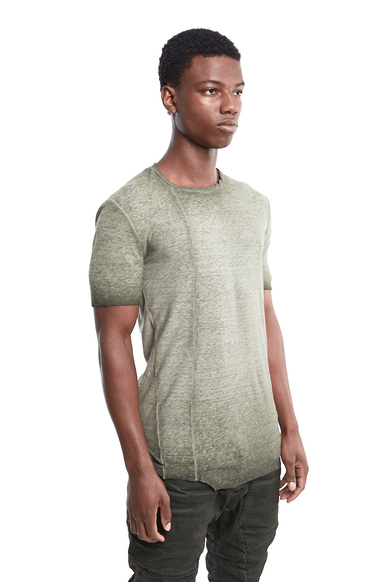 MILITARY RAW COTTON LONG TEE
