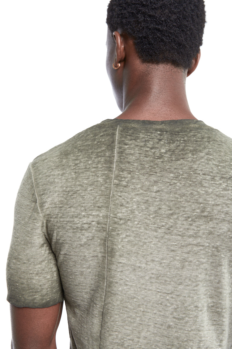 MILITARY RAW COTTON LONG TEE