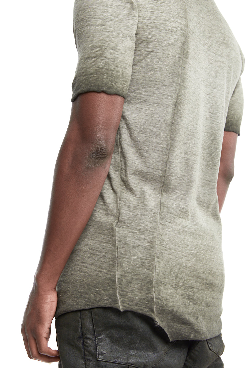 MILITARY RAW COTTON LONG TEE