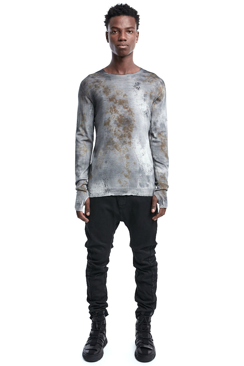 TAUPE MOLD DYED JERSEY