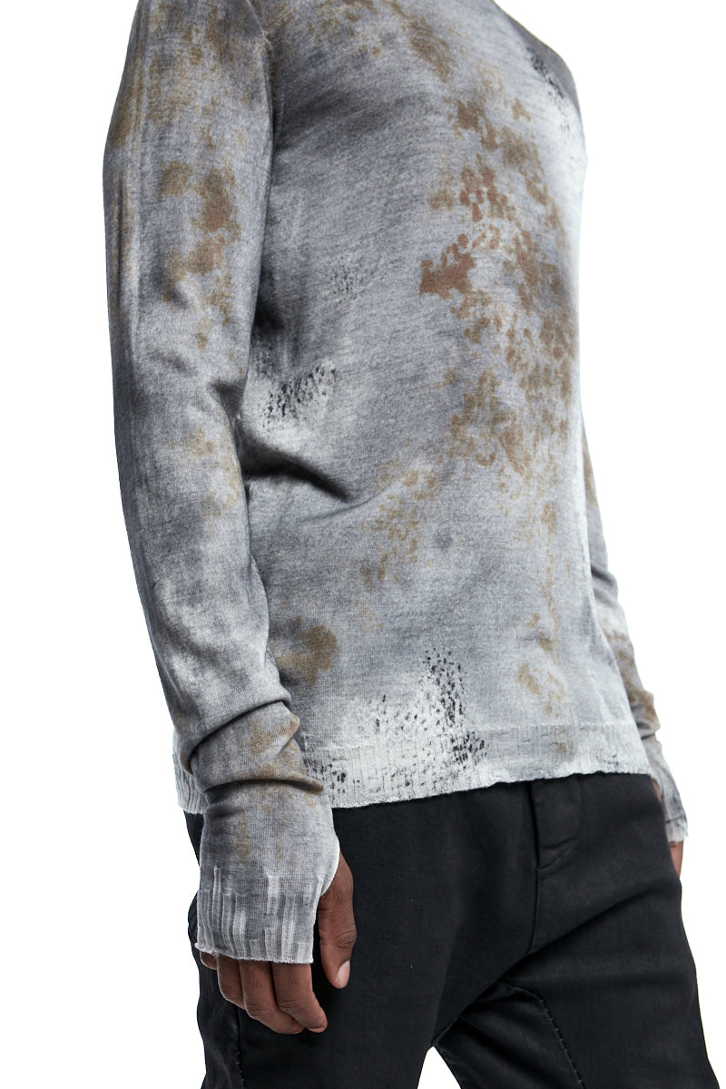 TAUPE MOLD DYED JERSEY