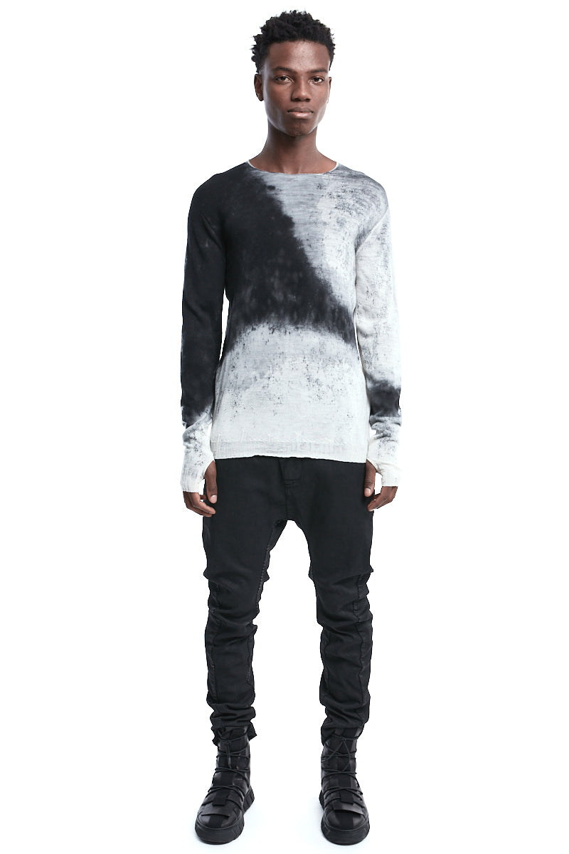 WHITE MOLD SPRAYED JERSEY