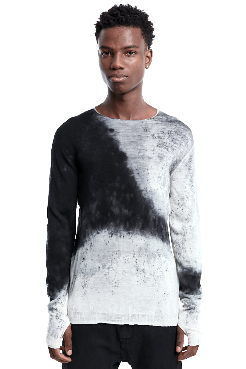 WHITE MOLD SPRAYED JERSEY