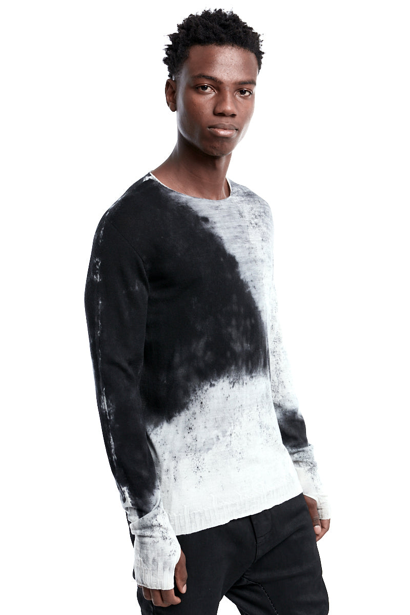 WHITE MOLD SPRAYED JERSEY