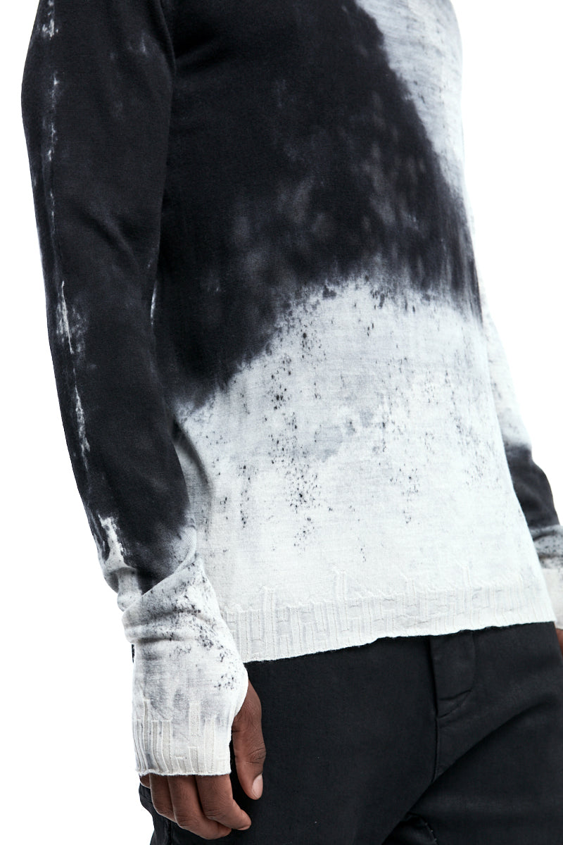 WHITE MOLD SPRAYED JERSEY