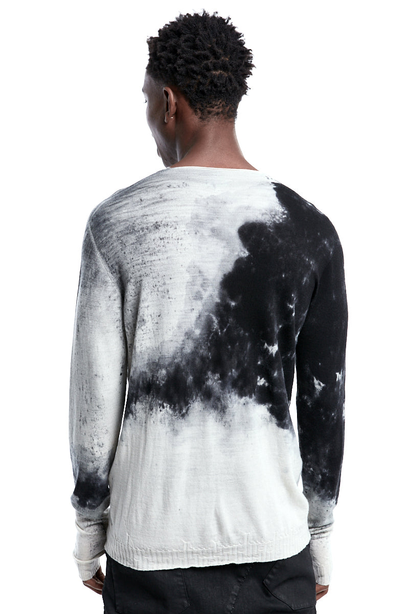 WHITE MOLD SPRAYED JERSEY