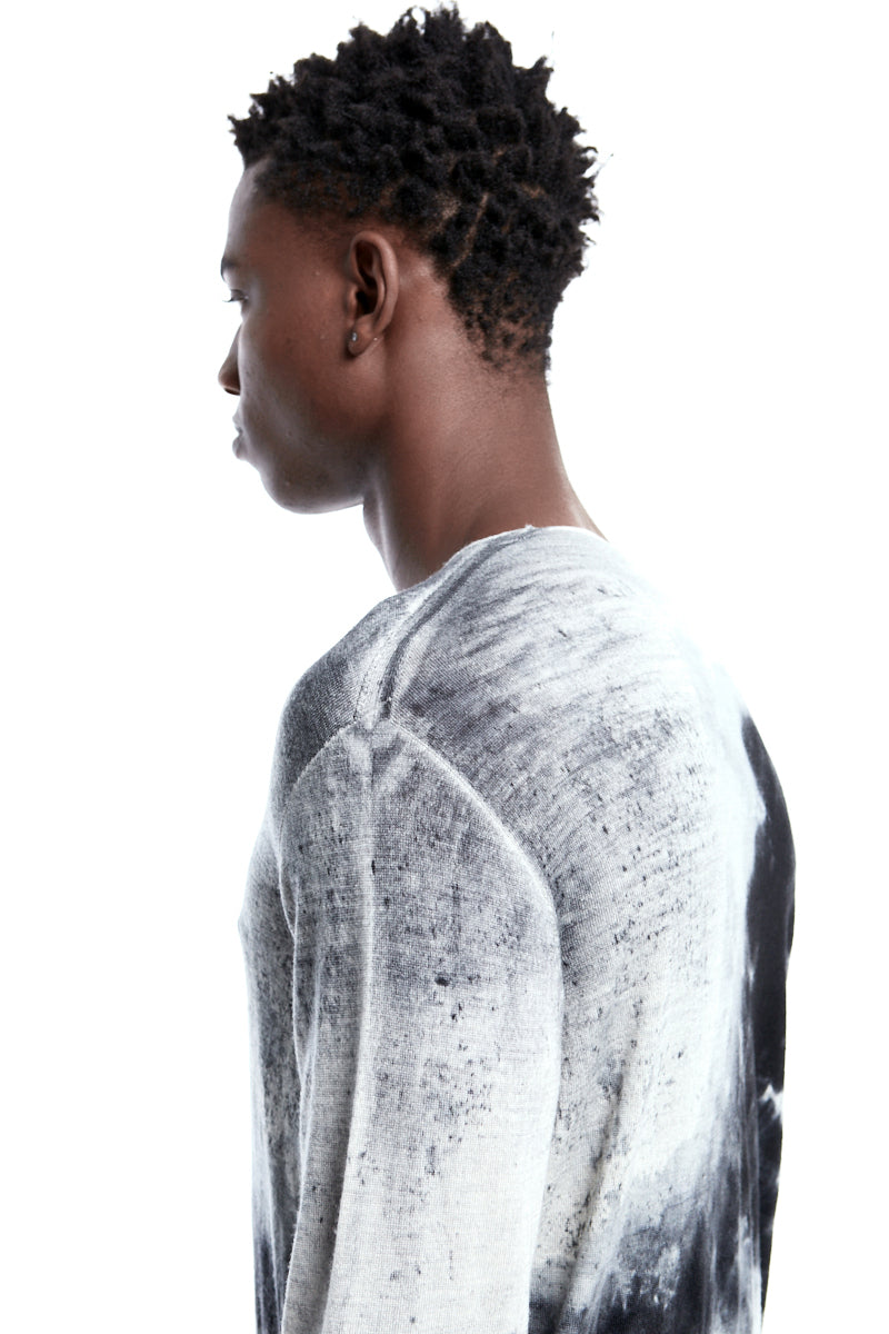 WHITE MOLD SPRAYED JERSEY