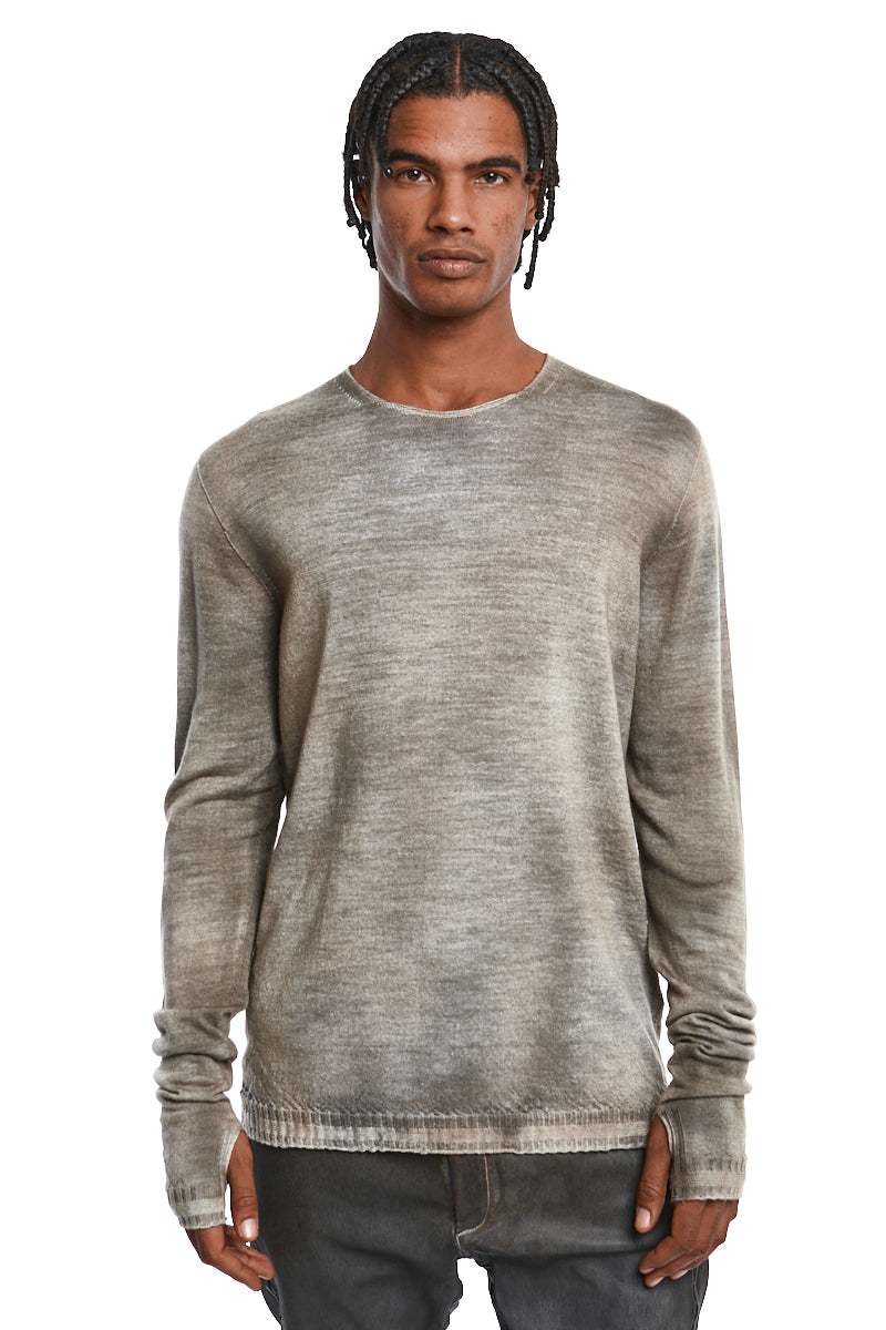 OPOSSUM MOLLY SPRAYED KNIT JERSEY