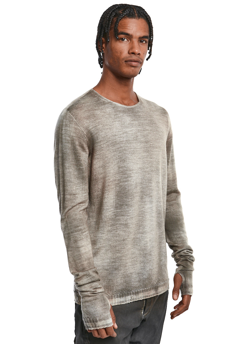 OPOSSUM MOLLY SPRAYED KNIT JERSEY