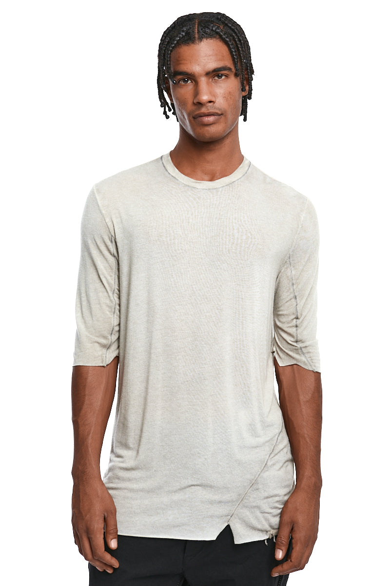 PERL RESIN MODAL CASHMERE LONGLINE TOP