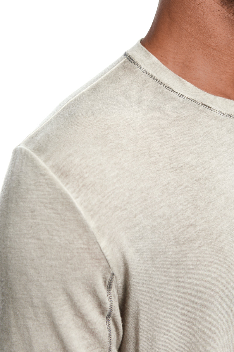 PERL RESIN MODAL CASHMERE LONGLINE TOP