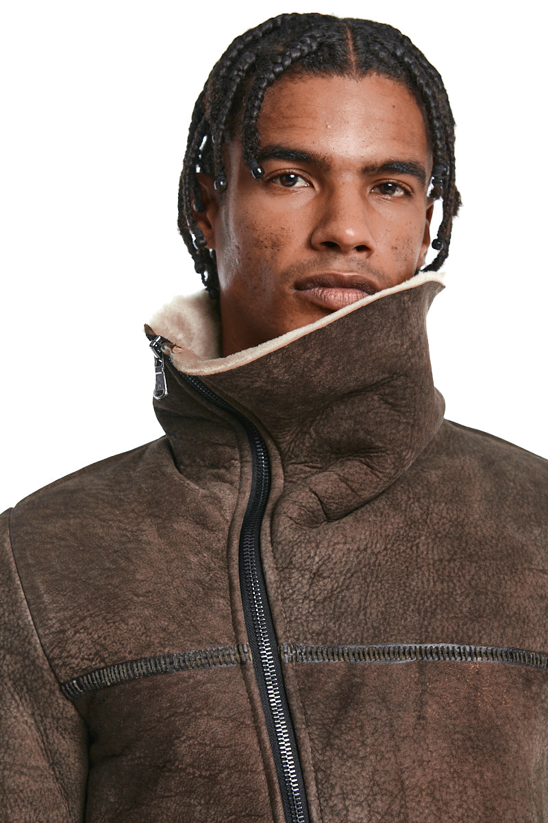 EARTH SHEARLING JACKET