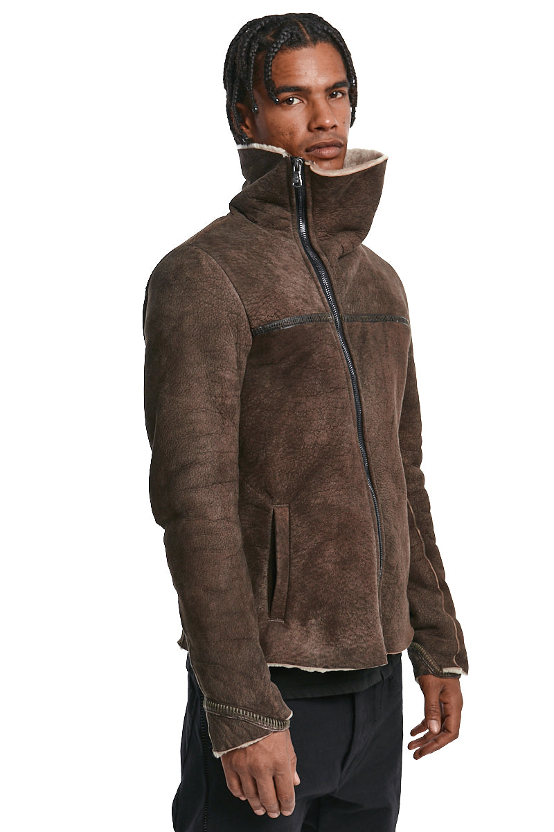 EARTH SHEARLING JACKET