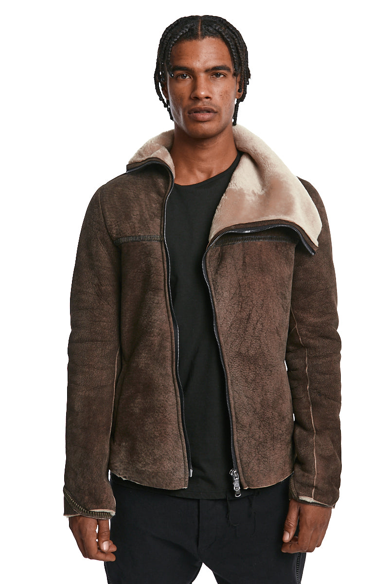 EARTH SHEARLING JACKET