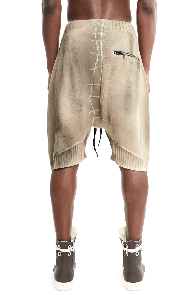 DIRTY SAND KNITTED SHORTS
