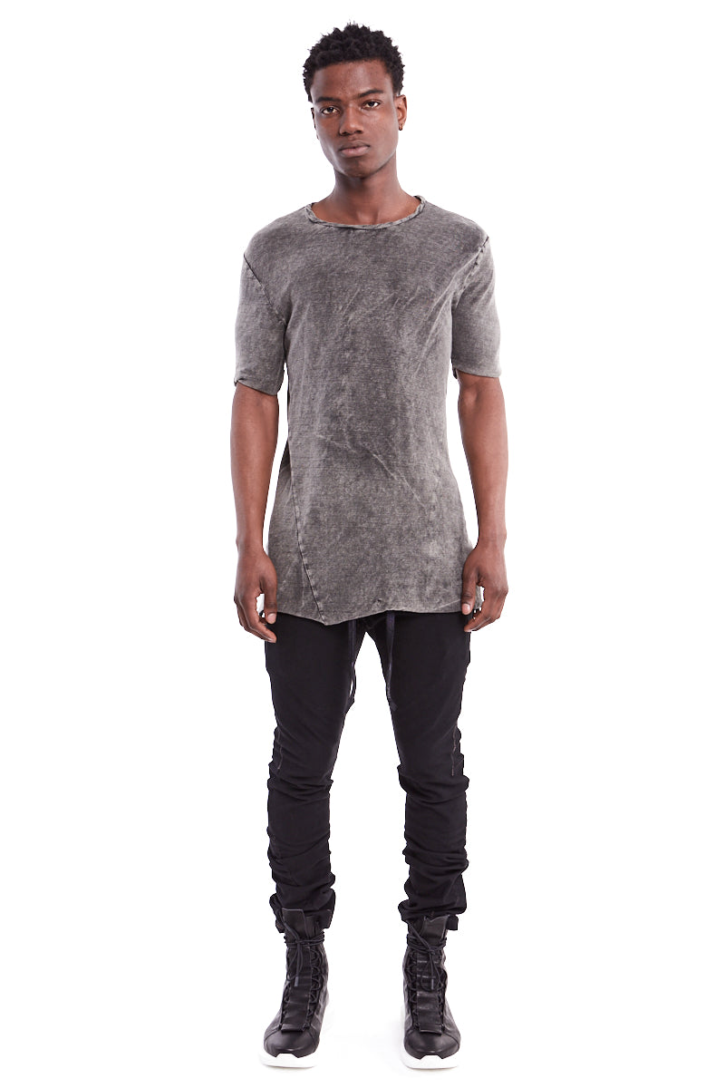 DARK WASH LIGHT COTTON TEE