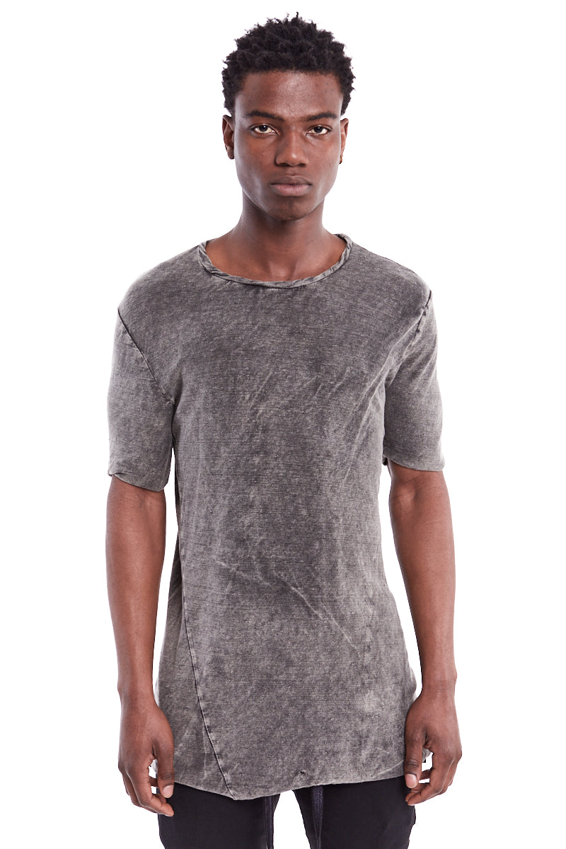 DARK WASH LIGHT COTTON TEE