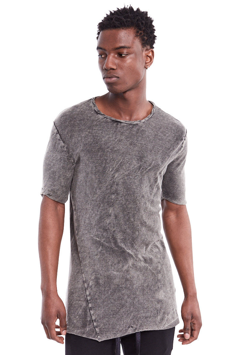 DARK WASH LIGHT COTTON TEE