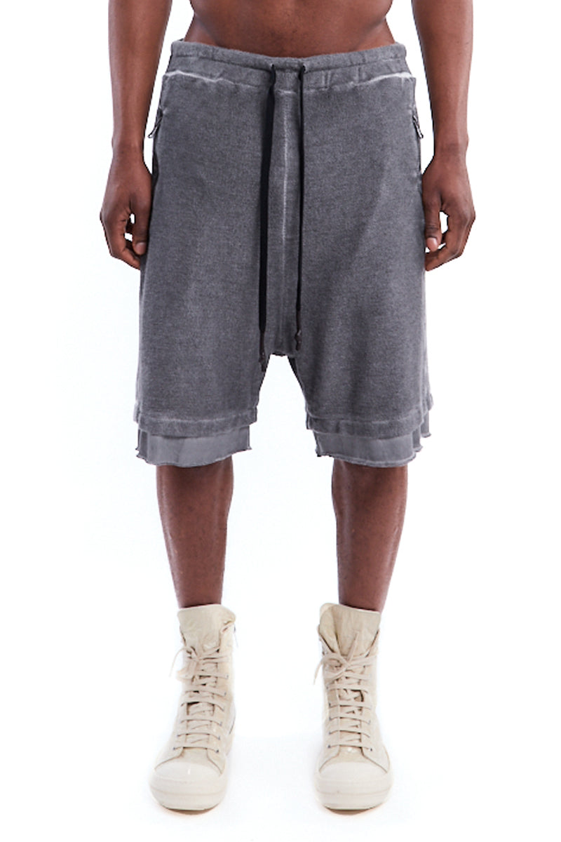ANTRA RESIN SWEAT JERSEY SHORTS