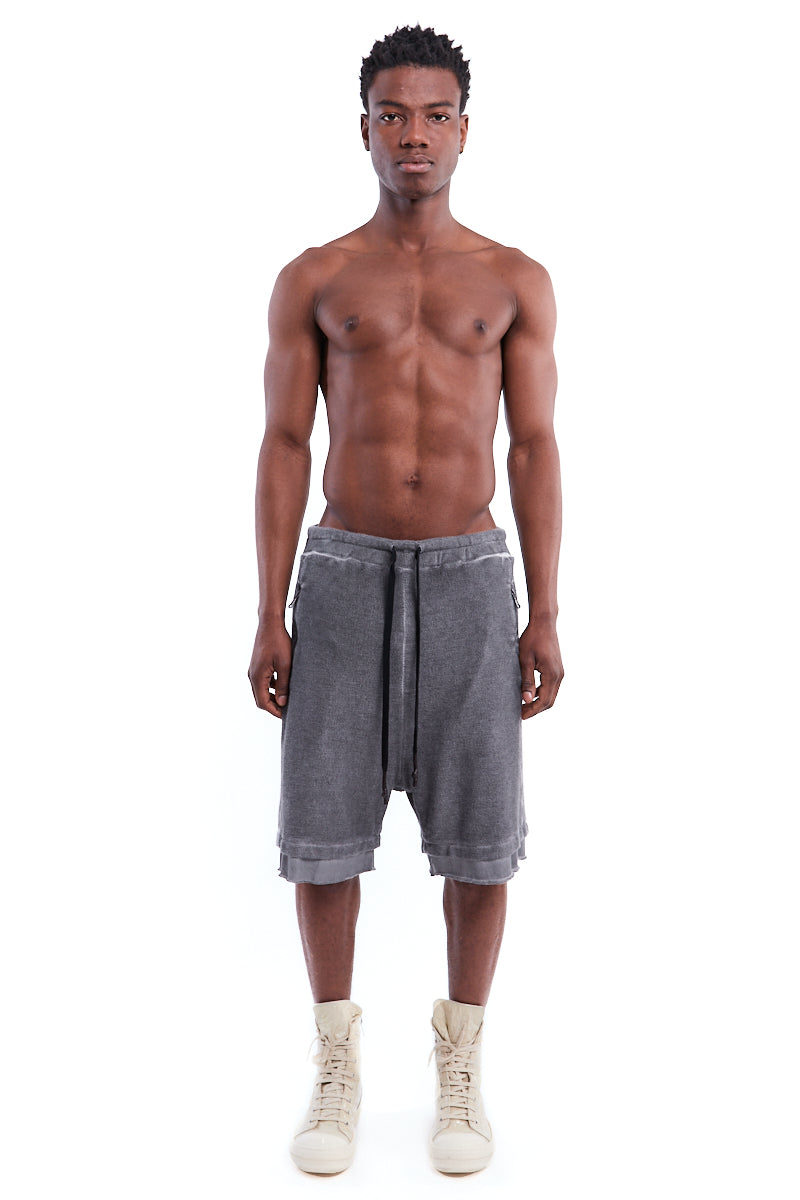 ANTRA RESIN SWEAT JERSEY SHORTS