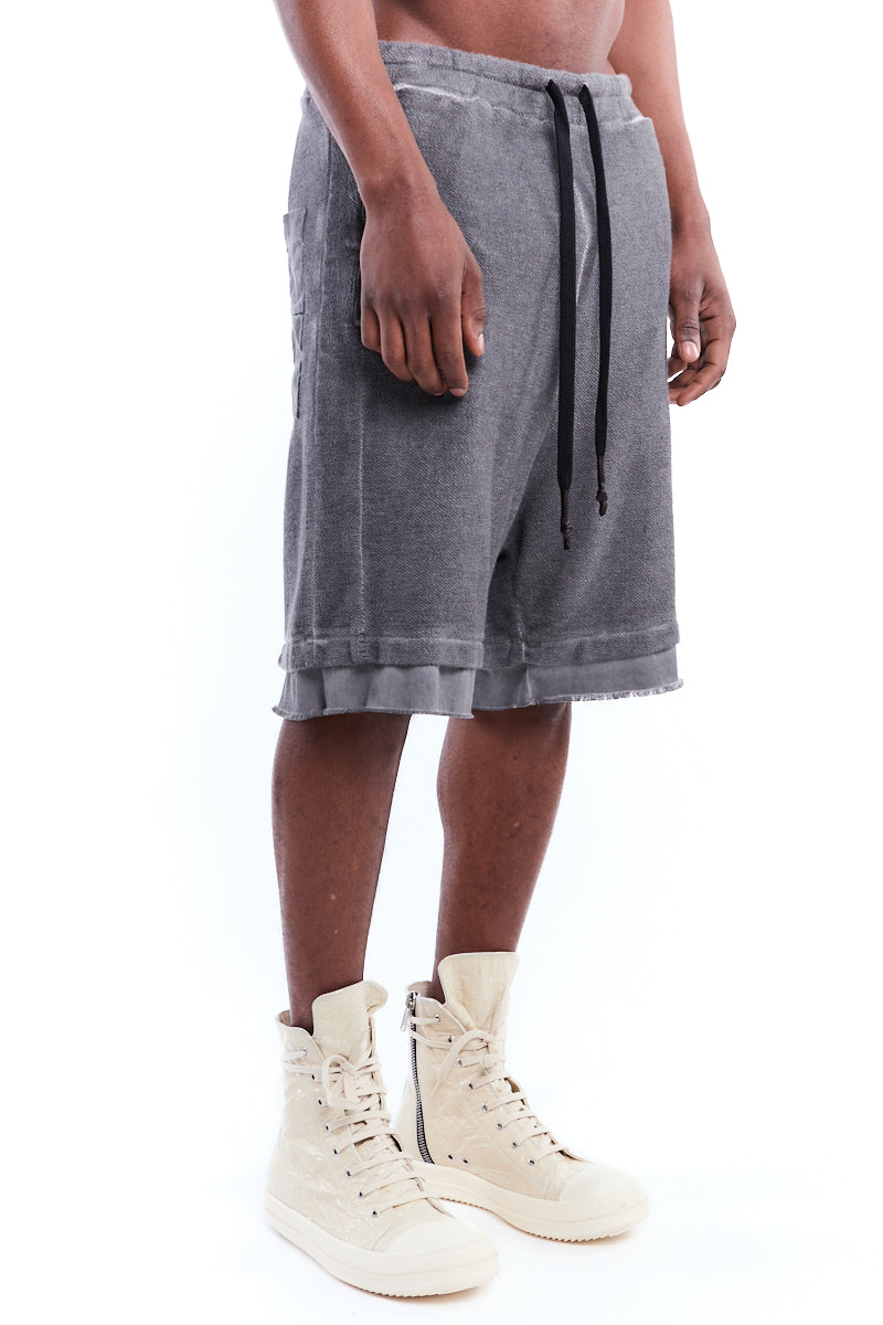ANTRA RESIN SWEAT JERSEY SHORTS