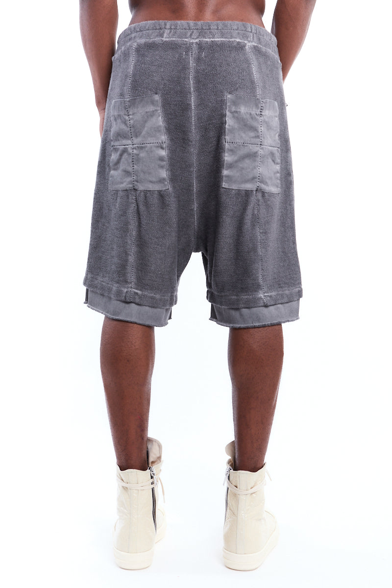 ANTRA RESIN SWEAT JERSEY SHORTS