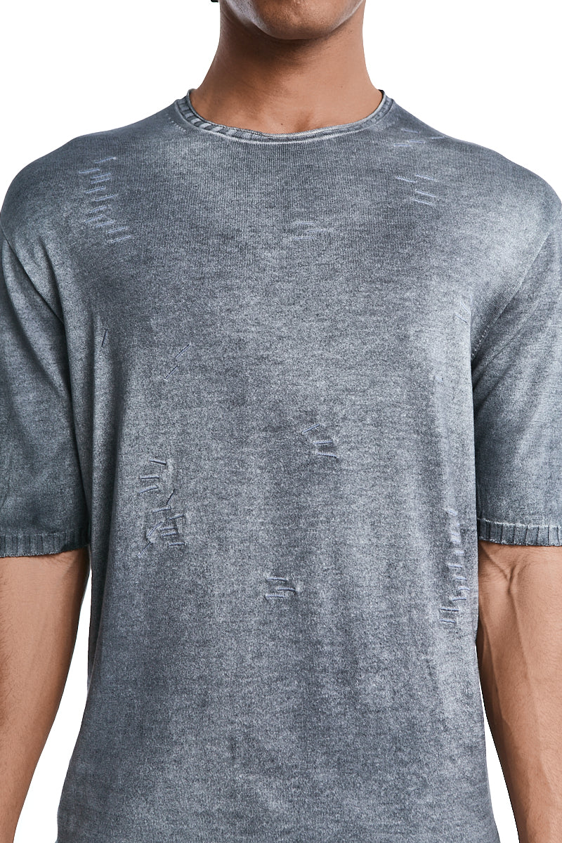 ARDESIA KNITTED COTTON TOP