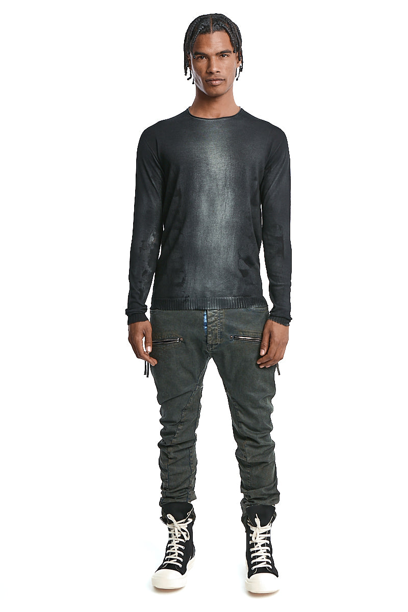 LIGHTWEIGHT SPRAYED KNIT JERSEY