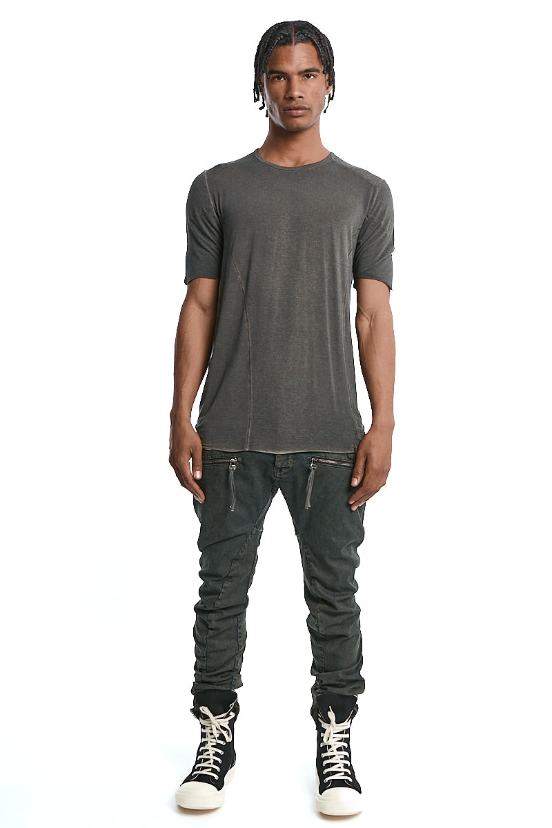 MILITAR RESIN SILK BLEND TEE