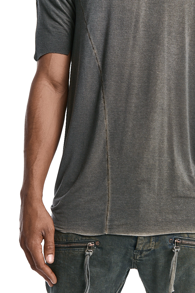 MILITAR RESIN SILK BLEND TEE