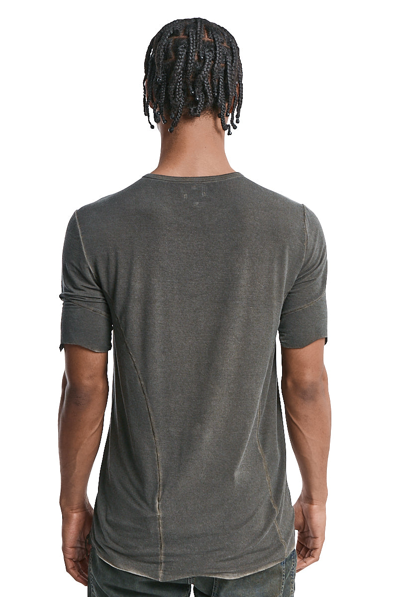 MILITAR RESIN SILK BLEND TEE