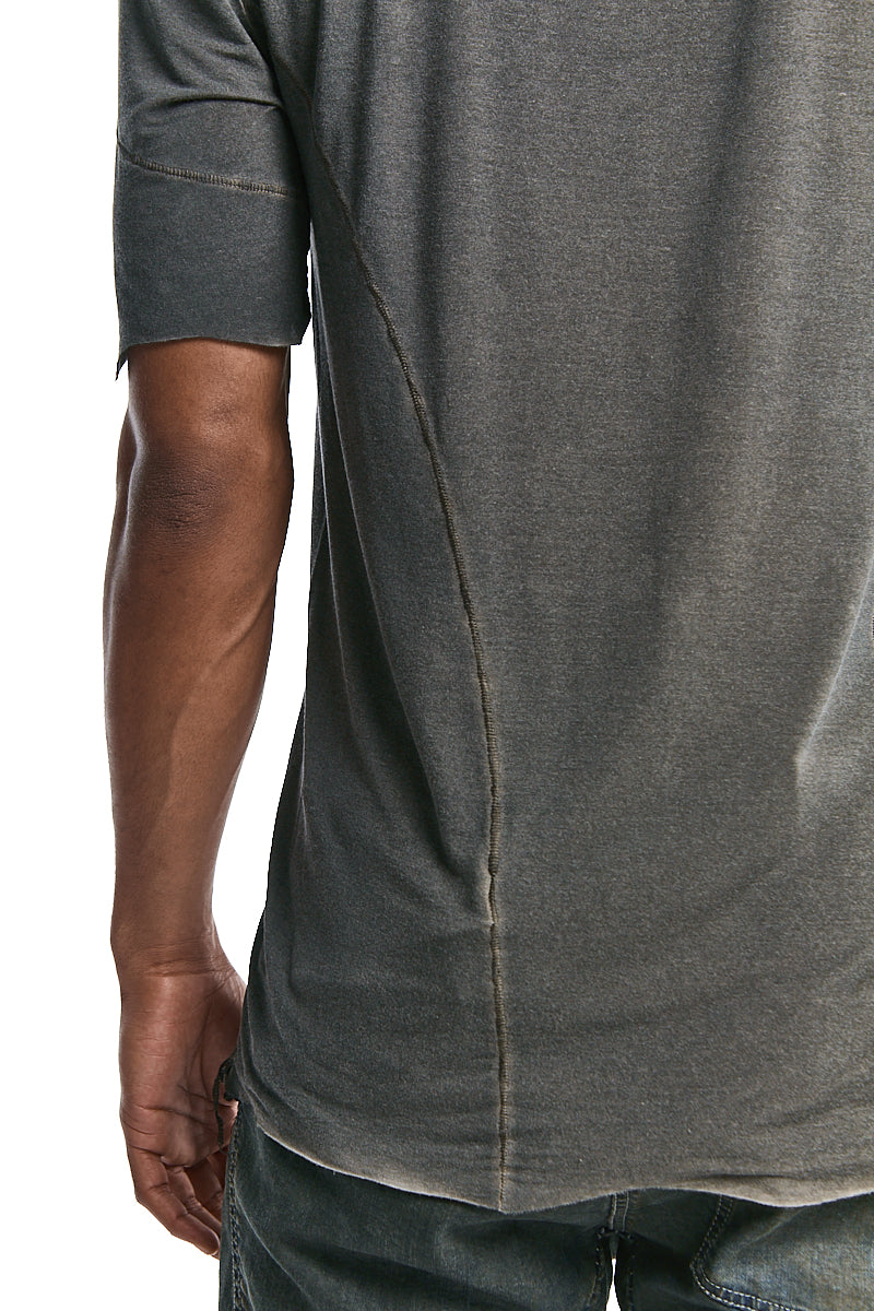MILITAR RESIN SILK BLEND TEE