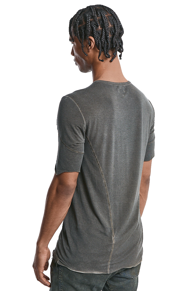 MILITAR RESIN SILK BLEND TEE