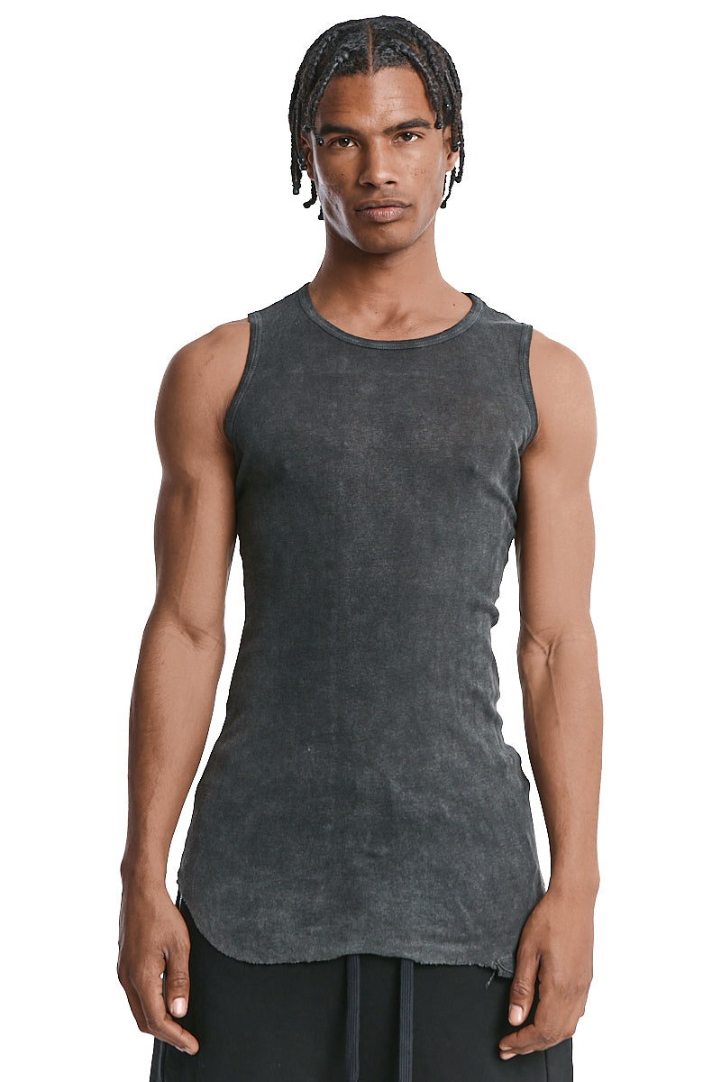 ANTRA WASH LIGHT COTTON SLEEVELESS TOP