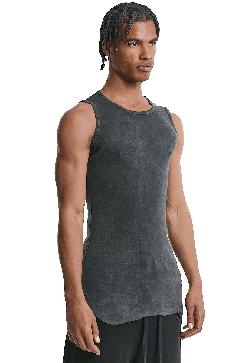 ANTRA WASH LIGHT COTTON SLEEVELESS TOP