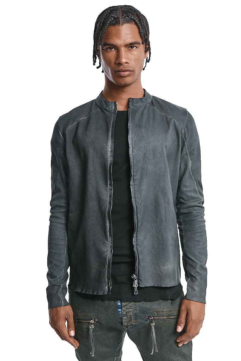 ANTRA RESIN NAPPA LEATHER JACKET