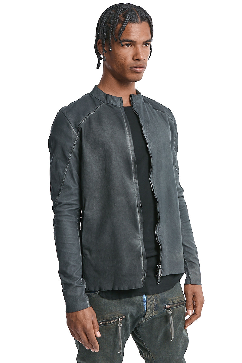 ANTRA RESIN NAPPA LEATHER JACKET